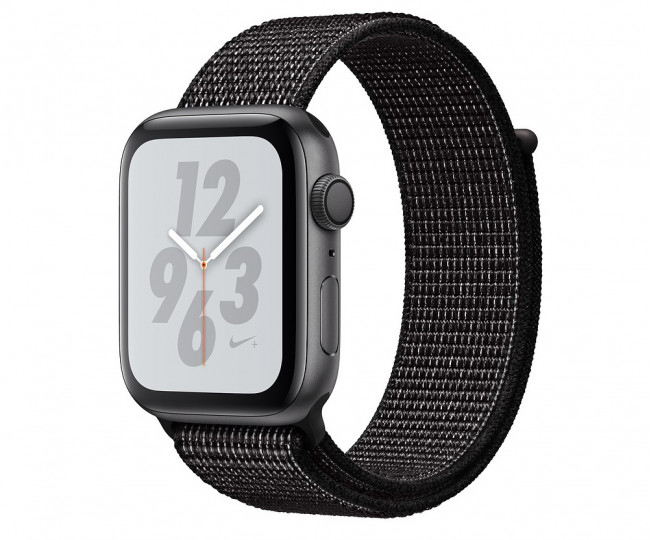 Apple Watch Nike Series 4 GPS 40mm Gray Alum. w. Black Nike Sport l. Gray Alum. (MU7G2)